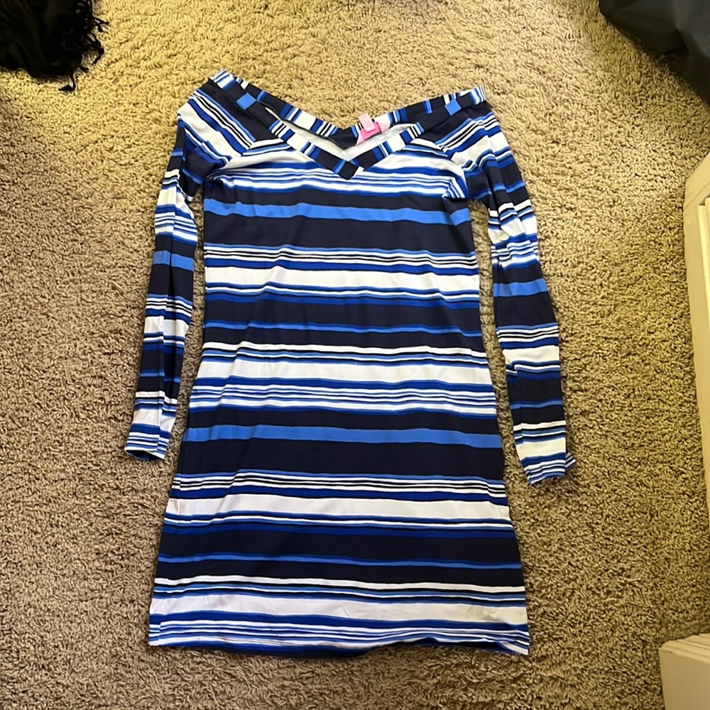 Lily Pulitzer Blue Striped dress